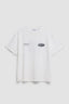 WHITE OVAL TEE