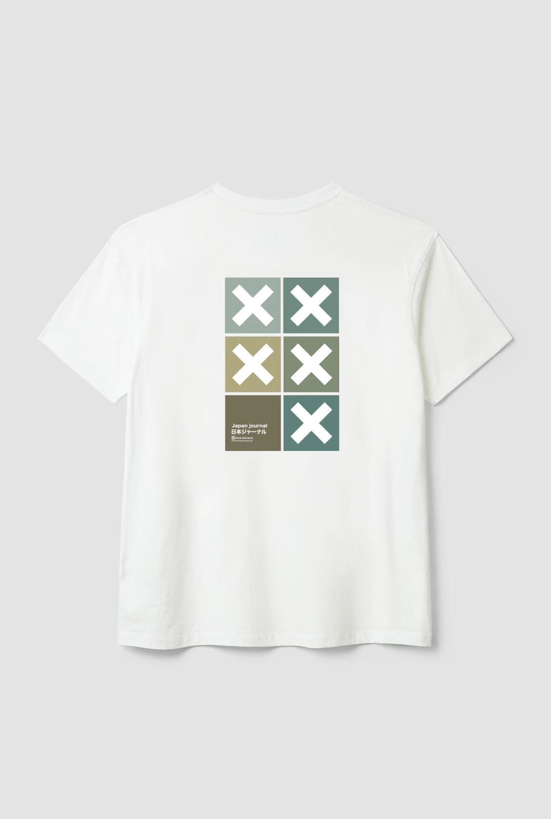 WHITE SQUARE TEE