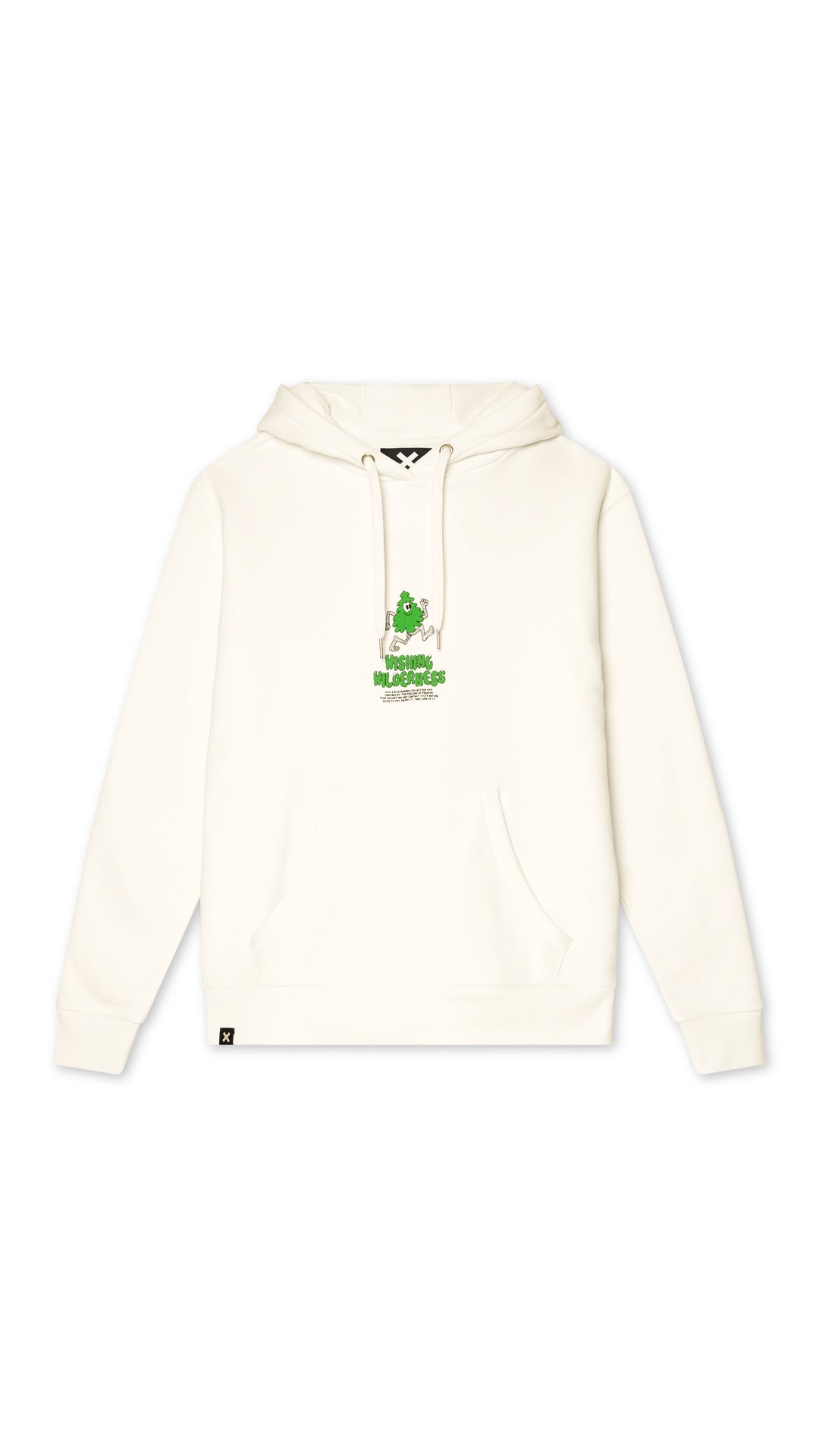 WHITE WILDERNESS HOODIE