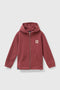 WINE NATURE KIDS FULL ZIP HOODIE