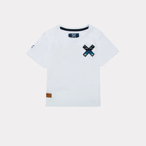 WHITE CLASSIC KIDS TEE