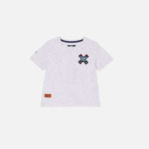 LIGHT GREY MELANGE CLASSIC KIDS TEE